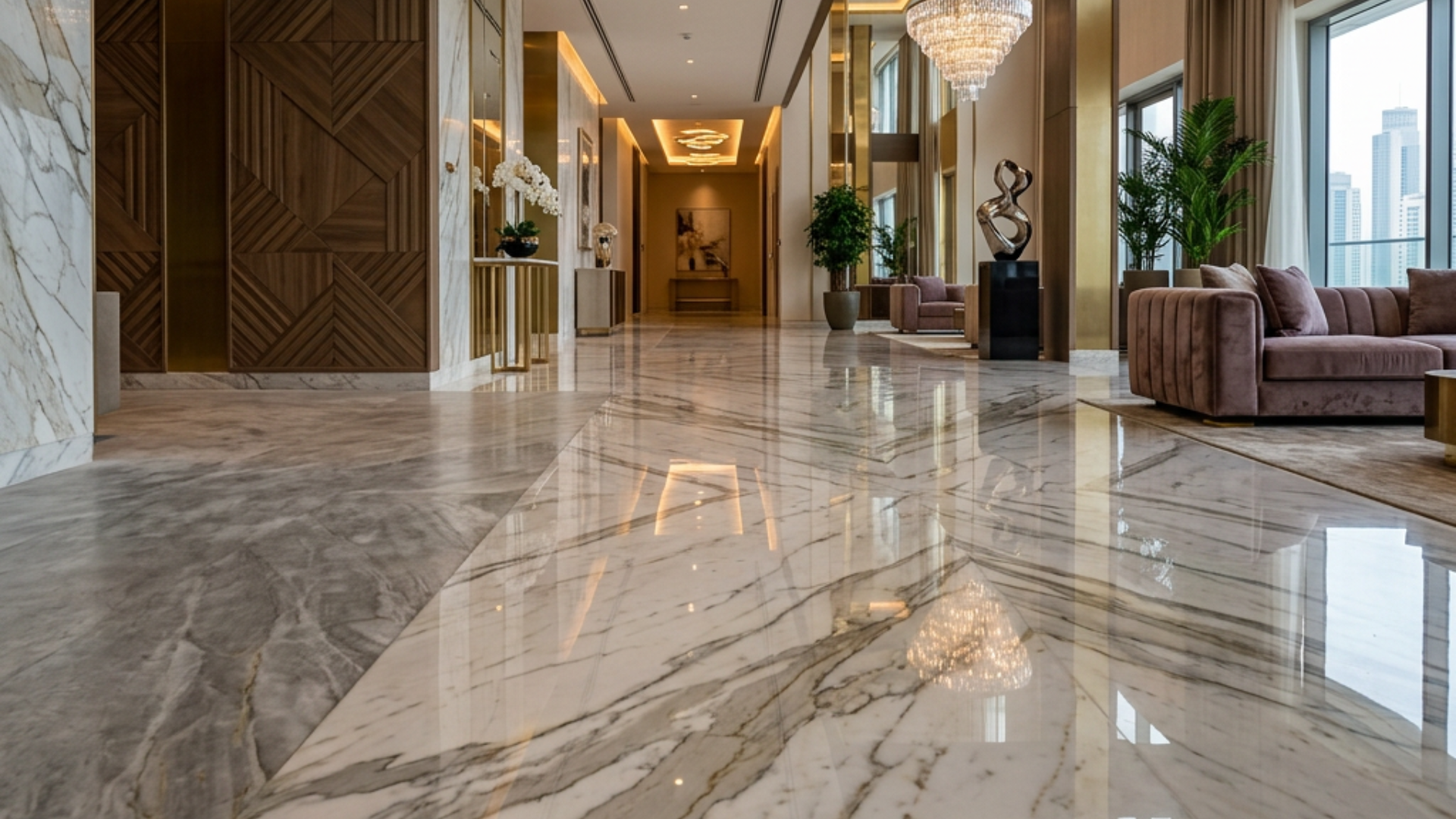 Marble Restoration Process